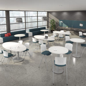 Lunchroom Space with Lounge Seating