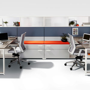 Shared Workspace with Layered Storage and Guest Seats