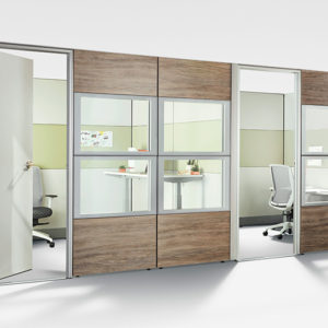 Private Offices with Multiple Panel Finishes