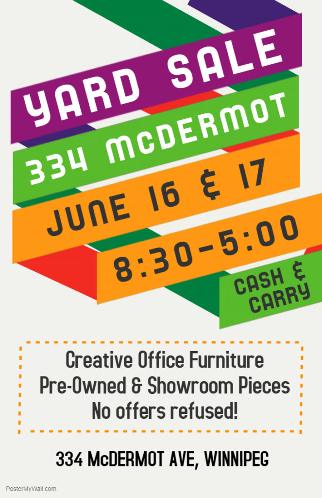 Yard Sale Flyer 16/17-6-18